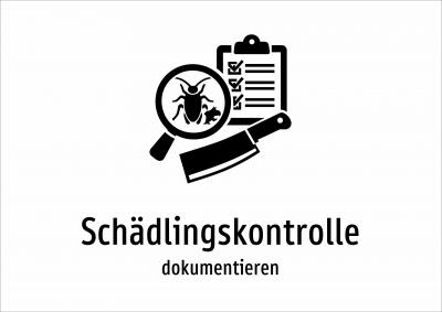 Schädlingskontrolle - dokumentieren