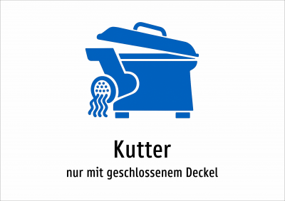 Kutter - nur mit geschlossenem Deckel