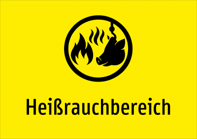 Heißrauchbereich