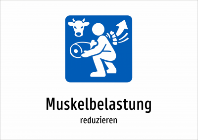 Muskelbelastung - reduzieren