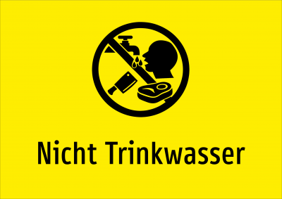 Nicht Trinkwasser
