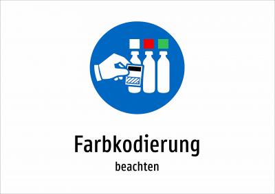 Farbkodierung - beachten