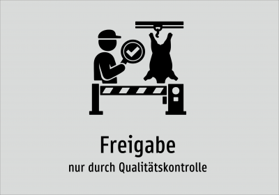 Freigabe - nur durch Qualitätskontrolle