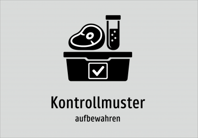 Kontrollmuster - aufbewahren