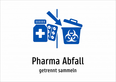 Pharma Abfall - getrennt sammeln