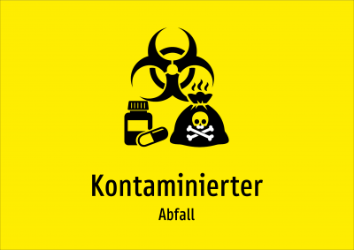 Kontaminierter - Abfall