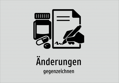 Änderungen - gegenzeichnen