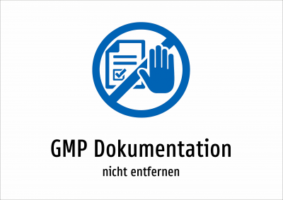 GMP Dokumentation - nicht entfernen