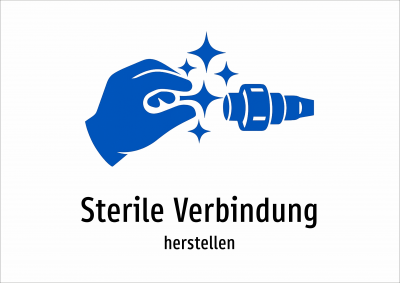 Sterile Verbindung - herstellen
