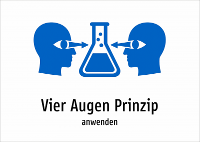 Vier Augen Prinzip - anwenden