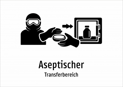 Aseptischer - Transferbereich