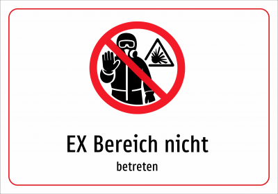 EX Bereich nicht - betreten