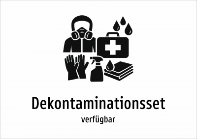 Dekontaminationsset - verfügbar
