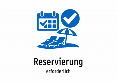 Reservierung - erforderlich
