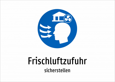 Frischluftzufuhr - sicherstellen