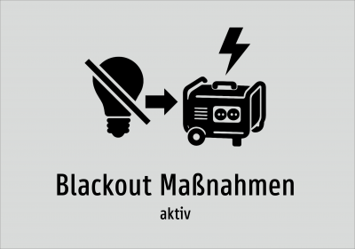 Blackout Maßnahmen - aktiv