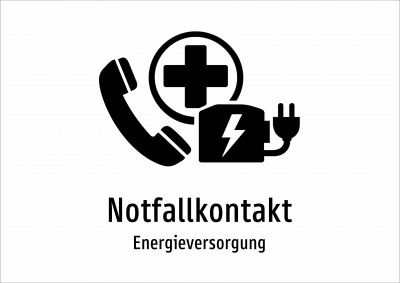Notfallkontakt - Energieversorgung