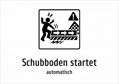 Schubboden startet - automatisch