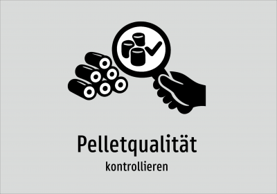 Pelletqualität - kontrollieren