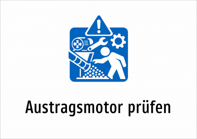 Austragsmotor prüfen