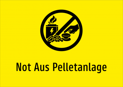 Not Aus Pelletanlage