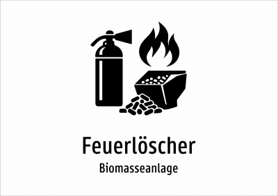 Feuerlöscher - Biomasseanlage