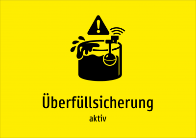 Überfüllsicherung - aktiv