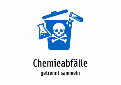 Chemieabfälle - getrennt sammeln