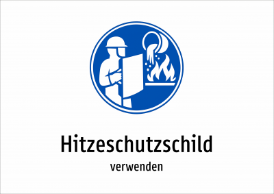 Hitzeschutzschild - verwenden