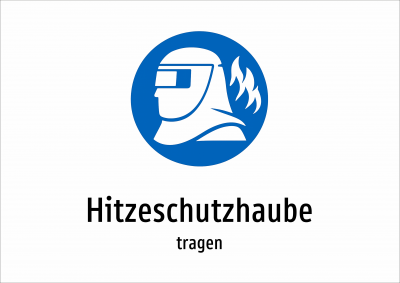 Hitzeschutzhaube - tragen