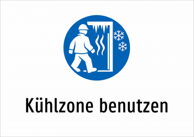 Kühlzone benutzen