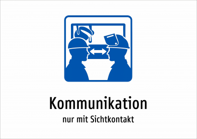 Kommunikation - nur mit Sichtkontakt