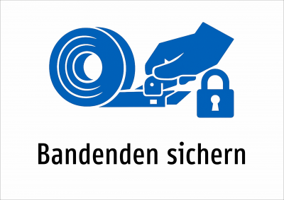 Bandenden sichern