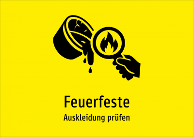 Feuerfeste - Auskleidung prüfen
