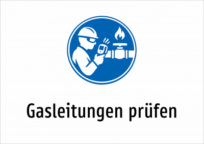 Gasleitungen prüfen