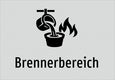 Brennerbereich