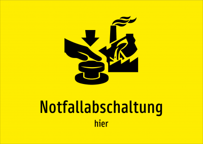 Notfallabschaltung - hier