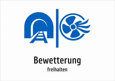 Bewetterung - freihalten