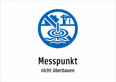 Messpunkt - nicht überbauen