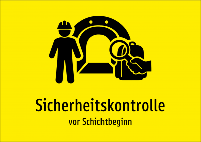 Sicherheitskontrolle - vor Schichtbeginn
