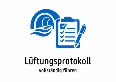 Lüftungsprotokoll - vollständig führen