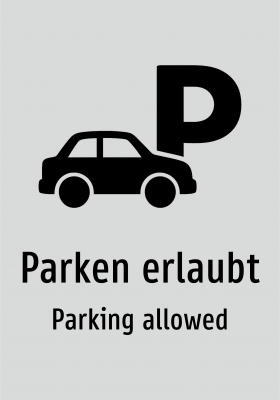Parken erlaubt