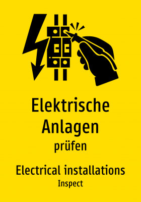 Elektrische Anlagen - prüfen
