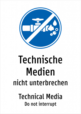 Technische Medien - nicht unterbrechen