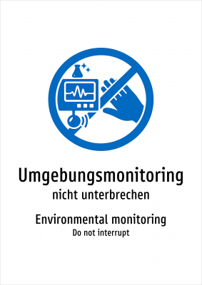 Umgebungsmonitoring - nicht unterbrechen