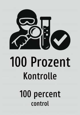 100 Prozent - Kontrolle