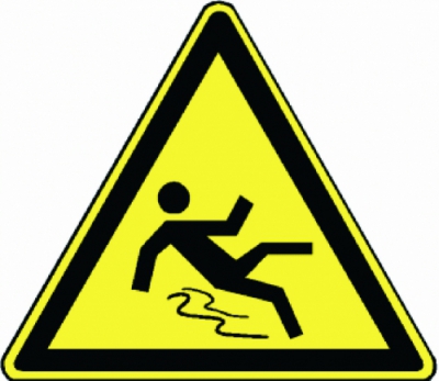 Achtung! Rutschgefahr 1 