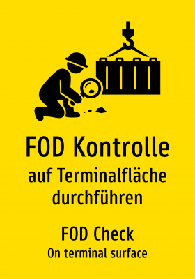 FOD Kontrolle - auf Terminalfläche durchführen