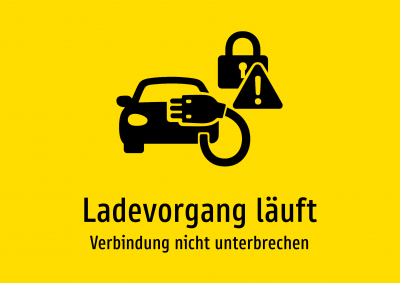 Ladevorgang läuft - Verbindung nicht unterbrechen