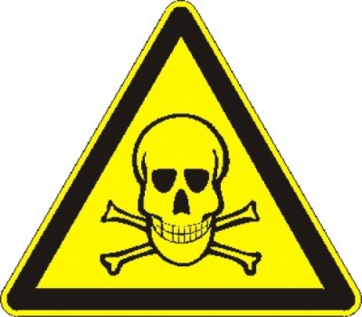 Warnung vor giftigen Stoffen
